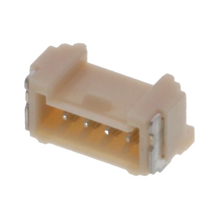 Molex Board Connector, 4 Contact(S), 1 Row(S), Male, Right Angle, 0.049 Inch Pitch, Surface Mount 5041950470